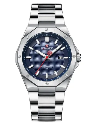 Men's Water Resistant Analog Watch NF9200S S/BE 