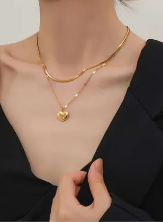 Elegant 18k Gold Plated Necklace 