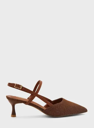 Ankle Strap Pointed Pump