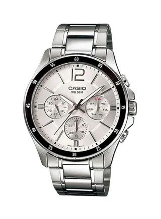 Men's Enticer Water Resistant Analog Watch MTP-1374D-7AVDF 