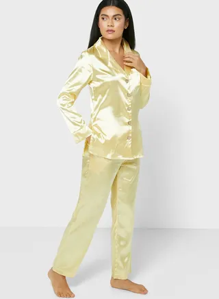 Basic Pyjama Pants Set 