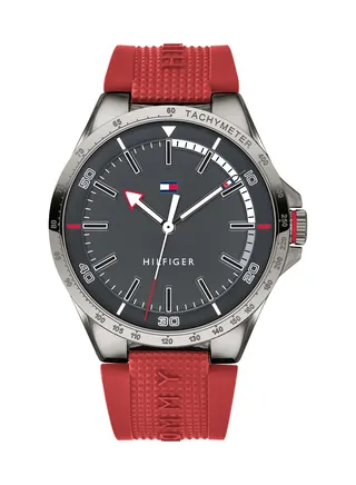 Men's Analog Round Shape Silicone Wrist Watch 1791527 - 46.35 Mm 