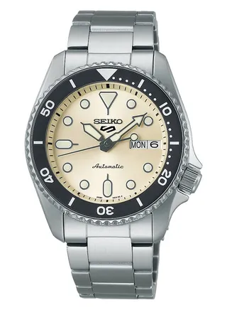 Men Analog Round Shape Stainless Steel Wrist Watch SRPK31K1 - 38 Millimeter 