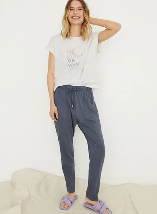 Round Neck Pyjama Top 