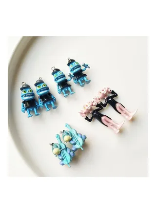 8-Piece DIY Jewellery Making Pendants 