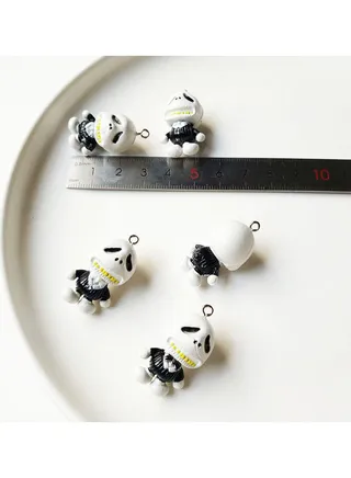 5-Piece Stylish Earring Making Charms Set 