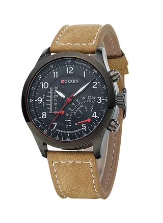 Men's Waterproof Synthetic Chronograph Watch 8152 
