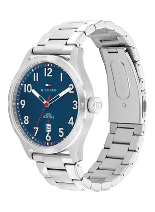Men's Analog Round Shape Stainless Steel Wrist Watch 1710563 - 43 Mm 