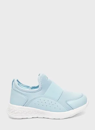 Kids Low Top Slip On Sneakers 