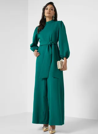 Puff Sleeve Jumpsuit