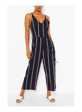 Striped Jumpsuit 