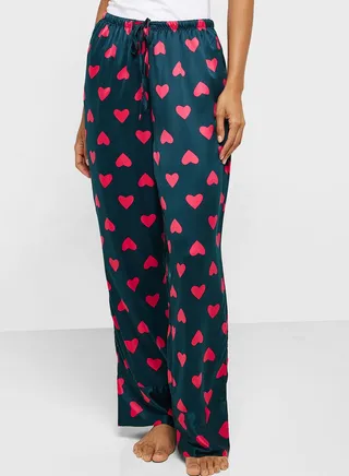 Heart Print Pyjama 