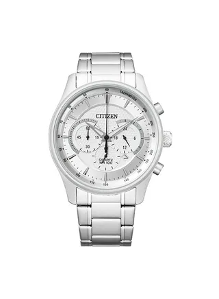 Men's Analog Tonneau Shape Stainless Steel Wrist Watch AN8190-51A - 42 Mm 