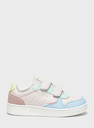 Kids Velcro Low Top Sneakers 