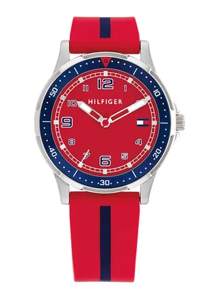 Unisex Analog Round Shape Silicone Wrist Watch 34 mm 
