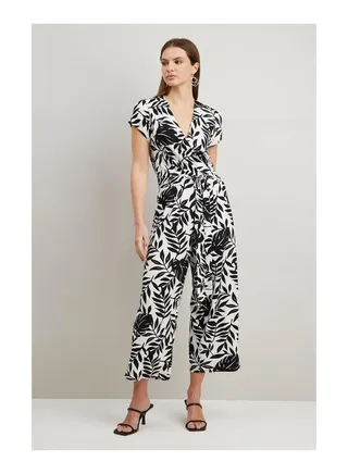 Mono Palm Jersey Jumpsuit 