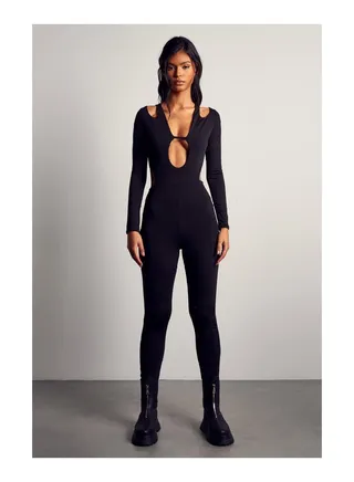 Recycled Cut Out Detail Jumpsuit 