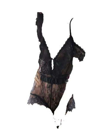 Women Sleeveless Contrast Mesh Halter Romper Short Jumpsuit. 
