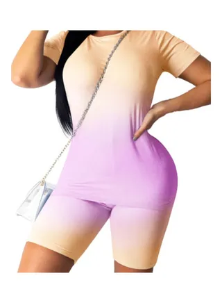 Polyester Solid Jumpsuit Yellow Pink 