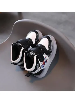 LED Flashing Light For Children Sneakers Black 