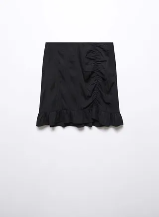 Youth Ruffle Mini Skirt 