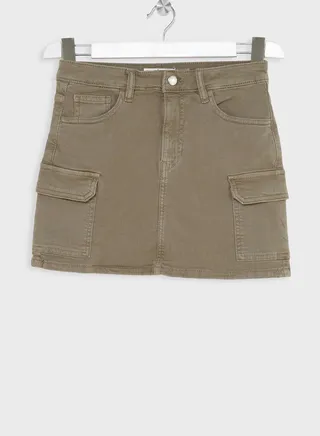 Youth Cargo Mini Skirt 