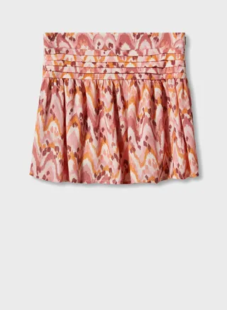 Kids Printed Midi Skirt 