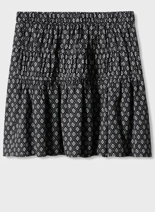 Youth Ruffle Mini Skirt 