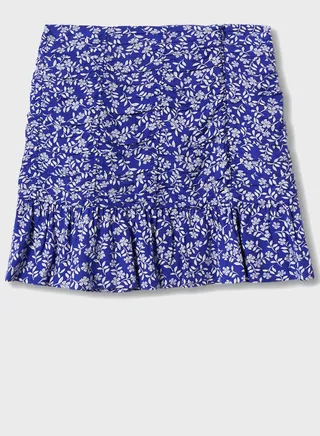 Kids Floral Ruffle Skirt 