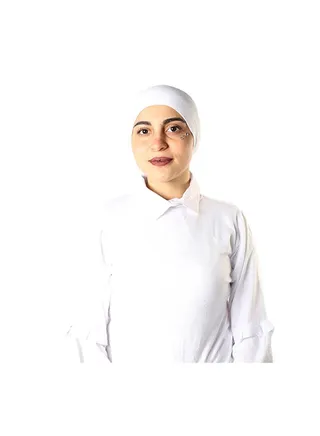 Casual Plain-Basic hijab White 