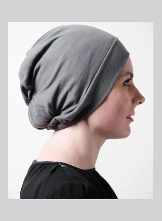 Cotton Cap Bonnet Grey 