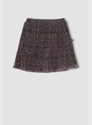 Kids Printed Midi Skirt 
