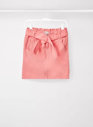 Kids/Teen Paperbag Skirt Pink 