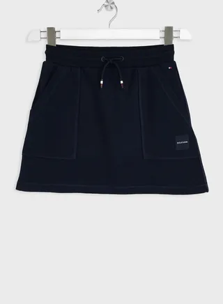 Youth Monotype Label Skirt 