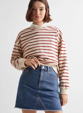 Youth Essential Denim Skirt 