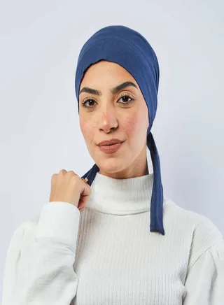 Cotton Bonnet Navy 