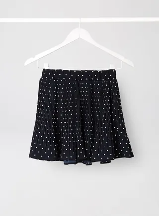 Teen Pleated Skirt Dark Sapphire 