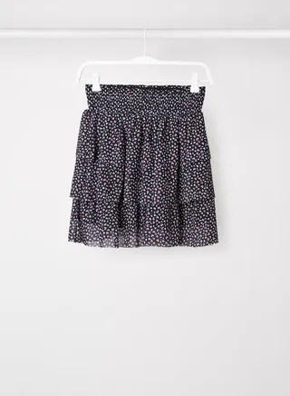 Kids/Teen Tiered Skirt Black 