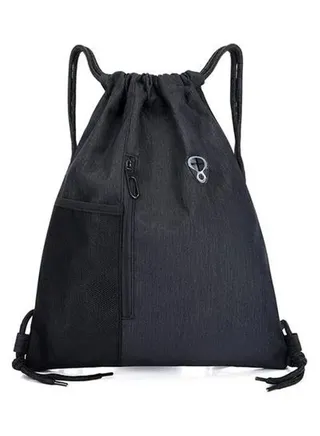 Solid Drawstring Closure Gym Sacks 