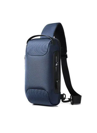 Dark blue Shoulder Bag Sports for Men 