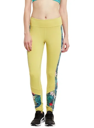 Printed Tights Yellow 