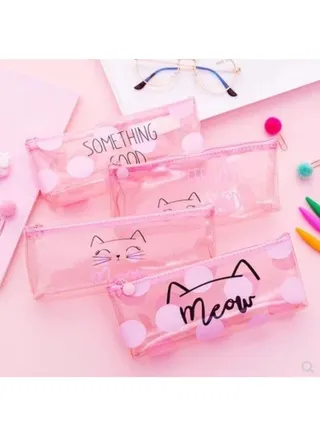 1 piece pencil bag for school supplies,office supplies bag, multicolor 
