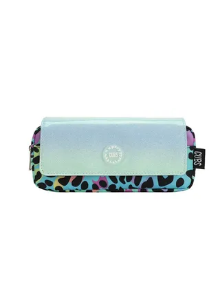 Cubs High-School Leopard Multicolor Pencil Case 