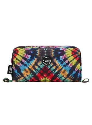 Cubs Senior Tie Dye Colorful Black MultiColor Pencil Case 