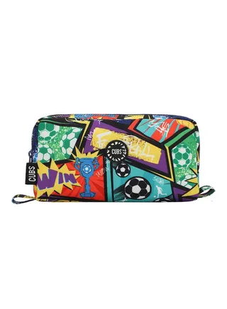 Cubs Junior Crazy about the Game MultiColor Pencil Case 