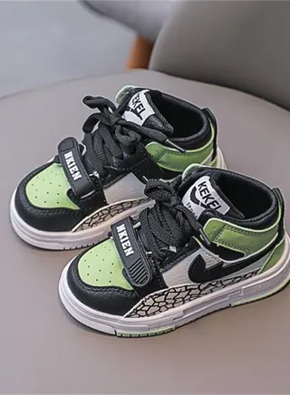Soft Bottom For Children  Sneakers Green 