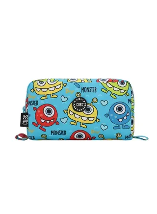 Cubs Junior Monster Teeth MultiColor Pencil Case 