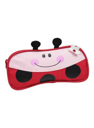 Ladybug Pencil Pouch Pink 