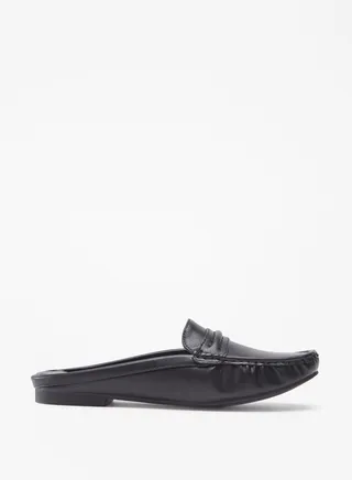 Women Solid Slip-On Mules 