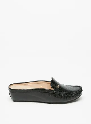 Women's Textured Slip-On Mules 